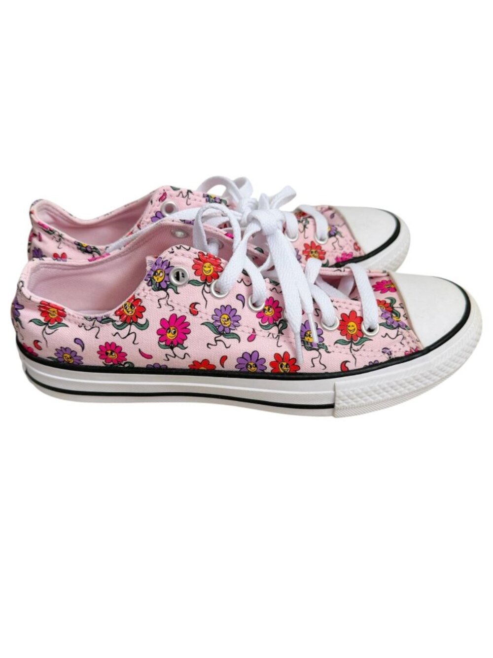 Converse Chuck Taylor All Star Friendly Flowers Pink Sneakers Limited Edition 37